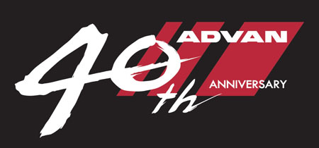 Con un nuevo logotipo Yokohama celebra 40 años  de la marca ADVAN 